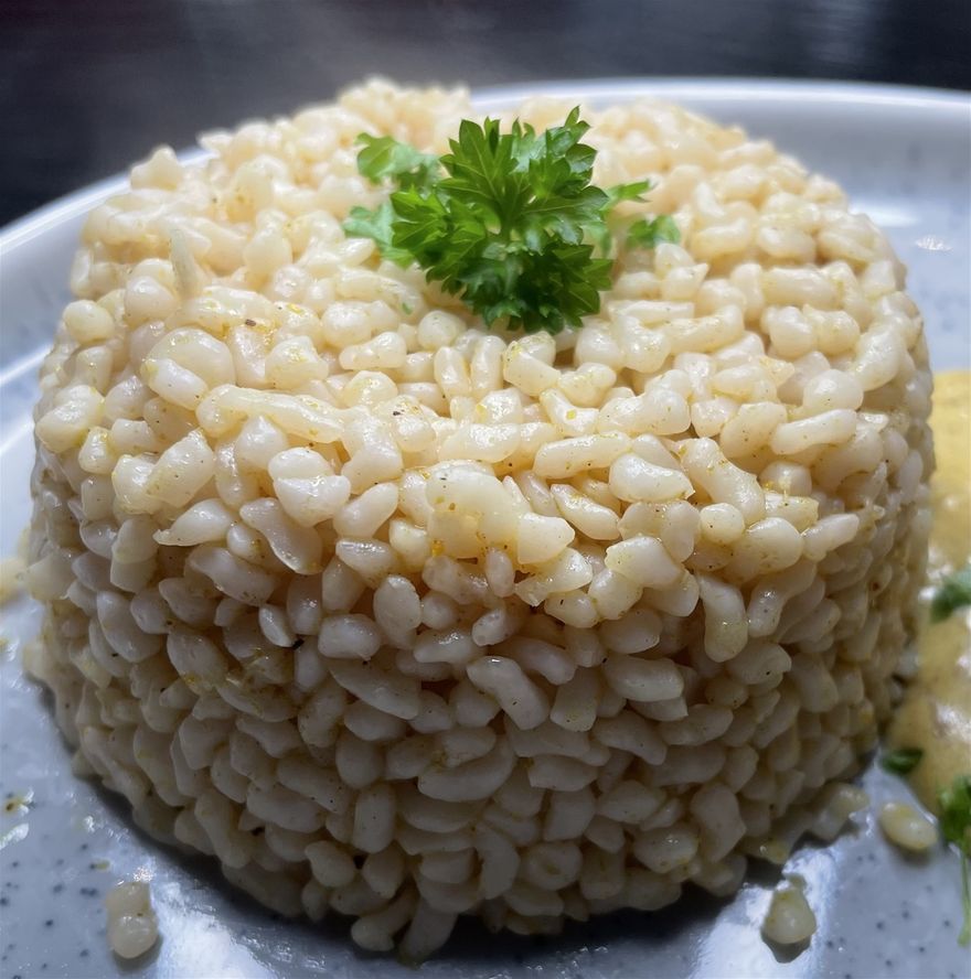 Her er det better then rice som karryris , stegt i 10g smør med karry